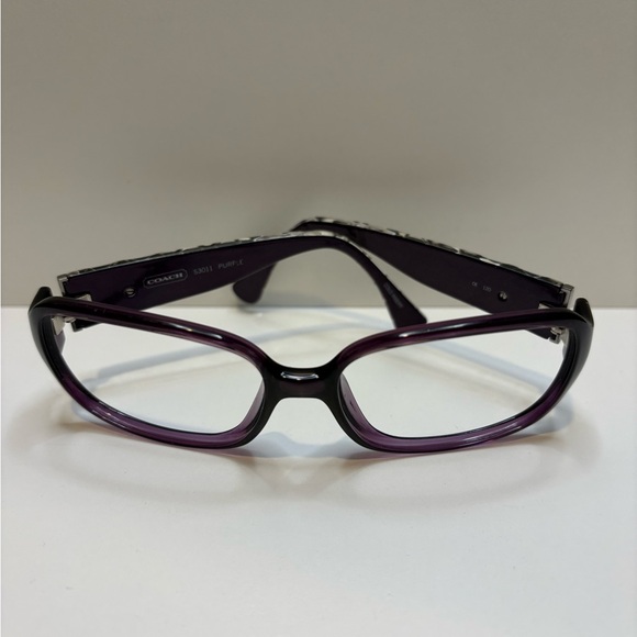COACH S3011 PURPLE COACH SUNGLASSES FRAMES ONLY 55•15•120 COACH SUNGLASSES FRAME main image 11